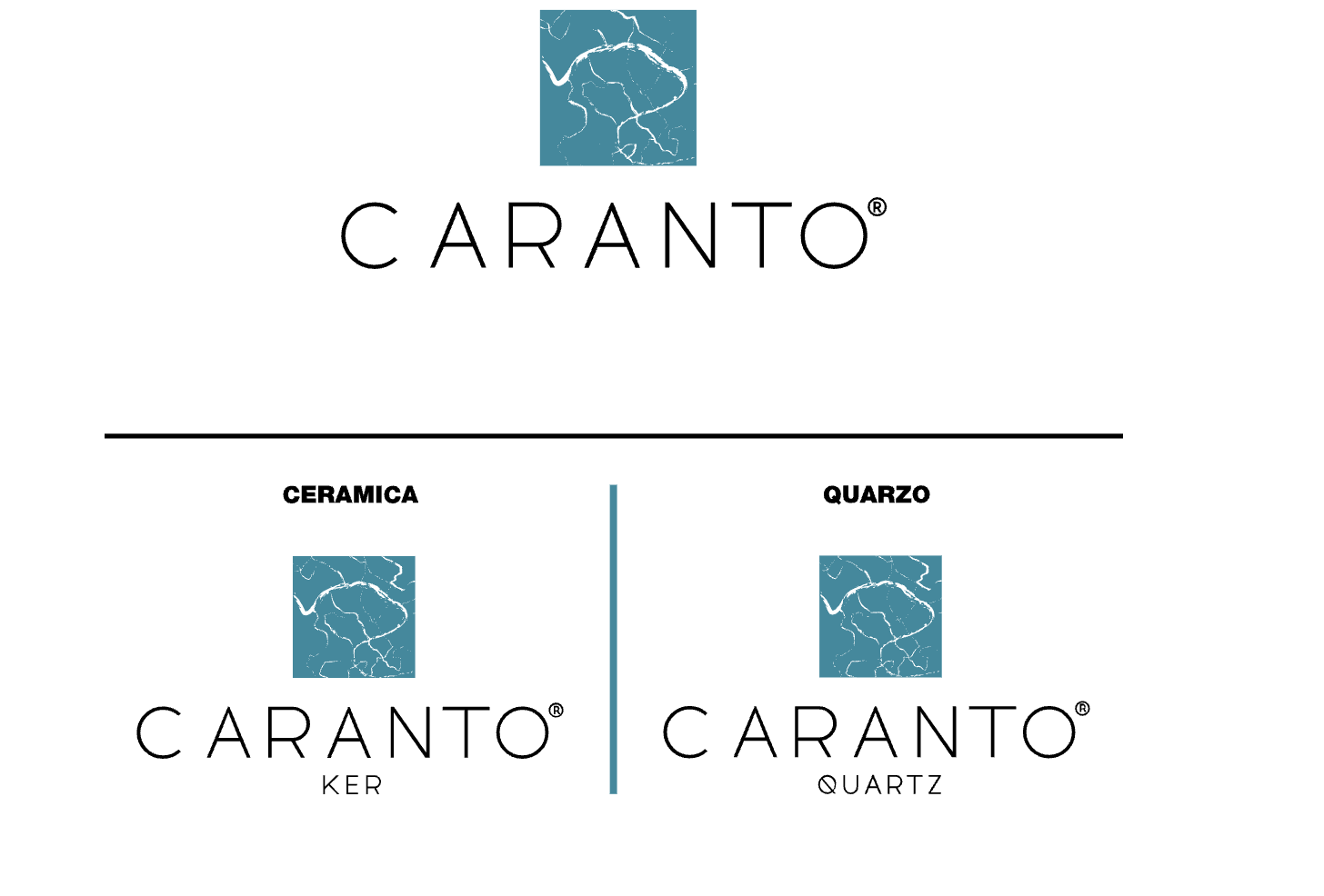 Dettaglio bordo piano Caranto con finitura marmo